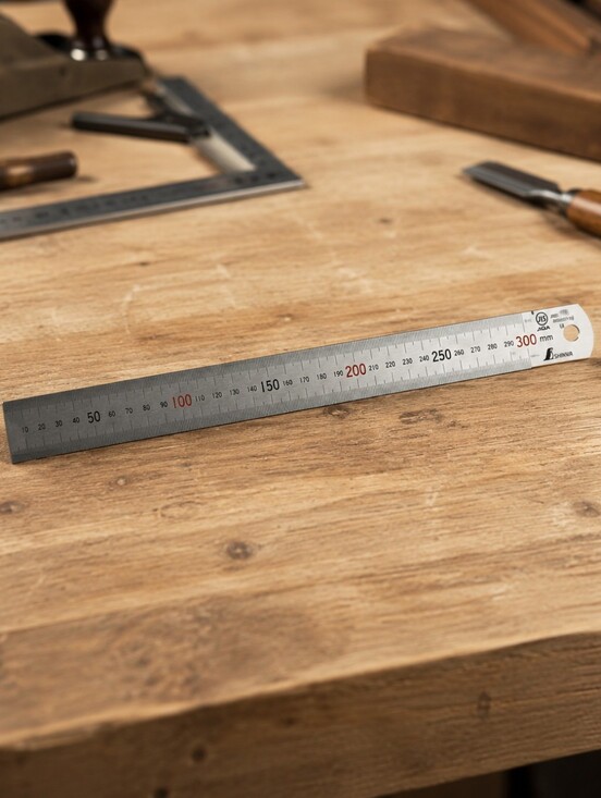 Shinwa Other - Shinwa 300mm Stainless Steel Metric Ruler Japan Precision Machinist Tool